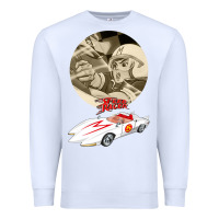 White go speed racer go go!!!   speed racer Premium Sweatshirt - artisFamous
