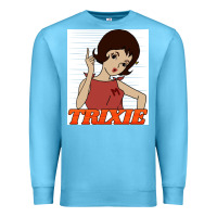 Ocean Blue go trixie go!   speed racer Premium Sweatshirt - artisFamous