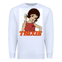 White go trixie go!   speed racer Premium Sweatshirt - artisFamous