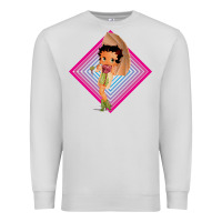Dove Grey betty boop Premium Sweatshirt - artisFamous