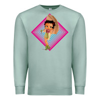 Seafoam betty boop Premium Sweatshirt - artisFamous