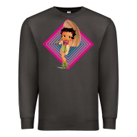 Smoke betty boop Premium Sweatshirt - artisFamous