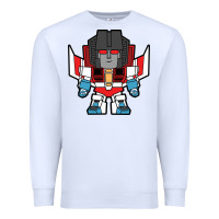 White starscream chibi Premium Sweatshirt - artisFamous