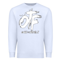 White OTF Premium Sweatshirt - artisFamous