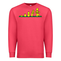 Cardinal evolution of lego Premium Sweatshirt - artisFamous