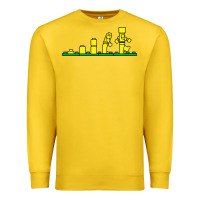Lemon evolution of lego Premium Sweatshirt - artisFamous
