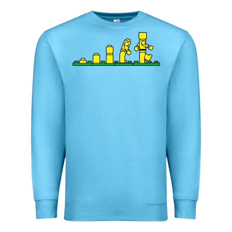 Evolution Of Lego Premium Sweatshirt by artisFamous | Teevron