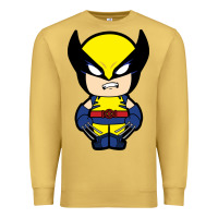 Antique Gold wolverine Premium Sweatshirt - artisFamous