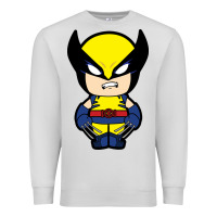Dove Grey wolverine Premium Sweatshirt - artisFamous