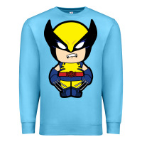 Ocean Blue wolverine Premium Sweatshirt - artisFamous