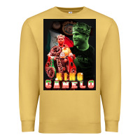 Antique Gold canelo boxing Premium Sweatshirt - artisFamous