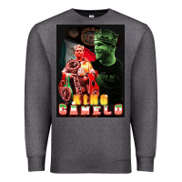 Charcoal Heather canelo boxing Premium Sweatshirt - artisFamous