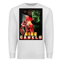 Oatmeal Heather canelo boxing Premium Sweatshirt - artisFamous
