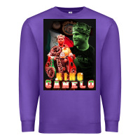 Purple canelo boxing Premium Sweatshirt - artisFamous