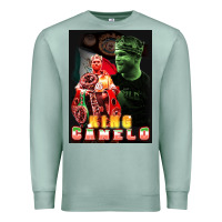 Seafoam canelo boxing Premium Sweatshirt - artisFamous