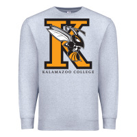 Heather Grey kalamazoo college Premium Sweatshirt - artisFamous