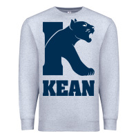 Heather Grey kean university Premium Sweatshirt - artisFamous