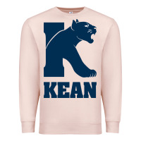 Pale Pink kean university Premium Sweatshirt - artisFamous