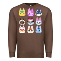 Chestnut animal crossing cute cats animal crossing new horizons Premium Sweatshirt - artisFamous