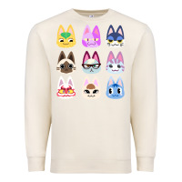 Sandshell animal crossing cute cats animal crossing new horizons Premium Sweatshirt - artisFamous