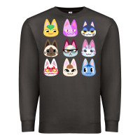 Smoke animal crossing cute cats animal crossing new horizons Premium Sweatshirt - artisFamous