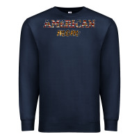Navy American mom Premium Sweatshirt - JahusDesignShop