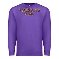 Purple American mom Premium Sweatshirt - JahusDesignShop