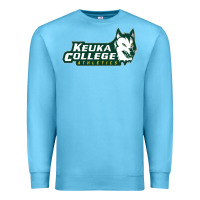Ocean Blue keuka college Premium Sweatshirt - artisFamous