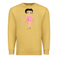 Antique Gold betty boop Premium Sweatshirt - artisFamous
