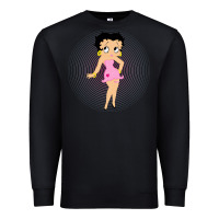 Black betty boop Premium Sweatshirt - artisFamous