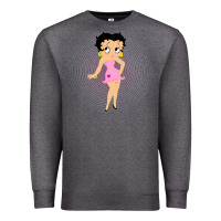Charcoal Heather betty boop Premium Sweatshirt - artisFamous