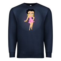 Navy betty boop Premium Sweatshirt - artisFamous
