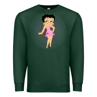Sports Green betty boop Premium Sweatshirt - artisFamous