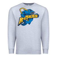 Heather Grey lakeland university muskies Premium Sweatshirt - artisFamous