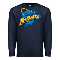 Navy lakeland university muskies Premium Sweatshirt - artisFamous