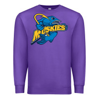 Purple lakeland university muskies Premium Sweatshirt - artisFamous