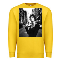 Lemon linda evangelista fashion model Premium Sweatshirt - artisFamous