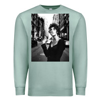 Seafoam linda evangelista fashion model Premium Sweatshirt - artisFamous