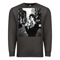 Smoke linda evangelista fashion model Premium Sweatshirt - artisFamous