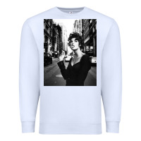 White linda evangelista fashion model Premium Sweatshirt - artisFamous