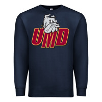 Navy minnesota duluth Premium Sweatshirt - artisFamous