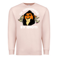 Pale Pink surrounded by idiots book Premium Sweatshirt - artisFamous