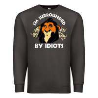 Smoke surrounded by idiots book Premium Sweatshirt - artisFamous