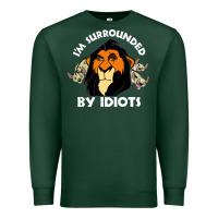 Sports Green surrounded by idiots book Premium Sweatshirt - artisFamous