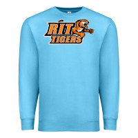Ocean Blue rit athletics Premium Sweatshirt - artisFamous