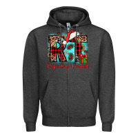 Charcoal Heather christmas rt respiratory therapist Zipper Hoodie - JahusDesignShop