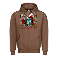 Chestnut christmas rt respiratory therapist Zipper Hoodie - JahusDesignShop