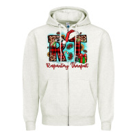 Christmas Rt Respiratory Therapist Zipper Hoodie | Teevron