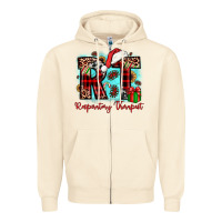 Sandshell christmas rt respiratory therapist Zipper Hoodie - JahusDesignShop