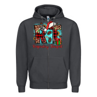 Smoke christmas rt respiratory therapist Zipper Hoodie - JahusDesignShop